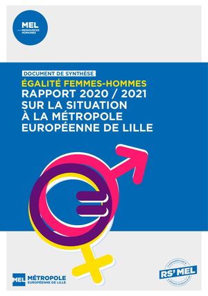  Rapport égalité Hommes Femmes MEL 2021 