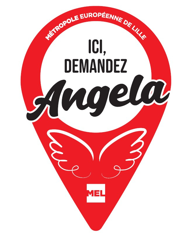 Logo métropolitain "Demandez ANGELA"