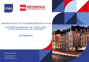 Baromètre de l'Observatoire du Tourisme MEL | septembre 2021