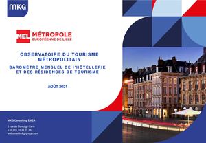 Baromètre de l'Observatoire du Tourisme MEL - août 2021