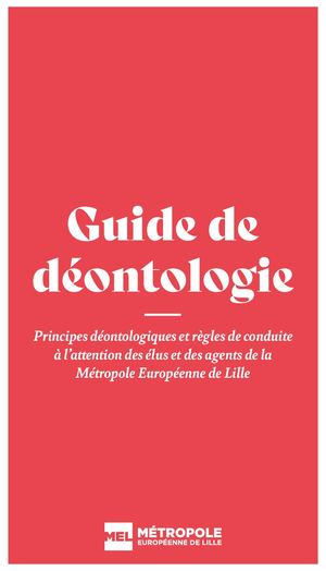 Guide de déontologie