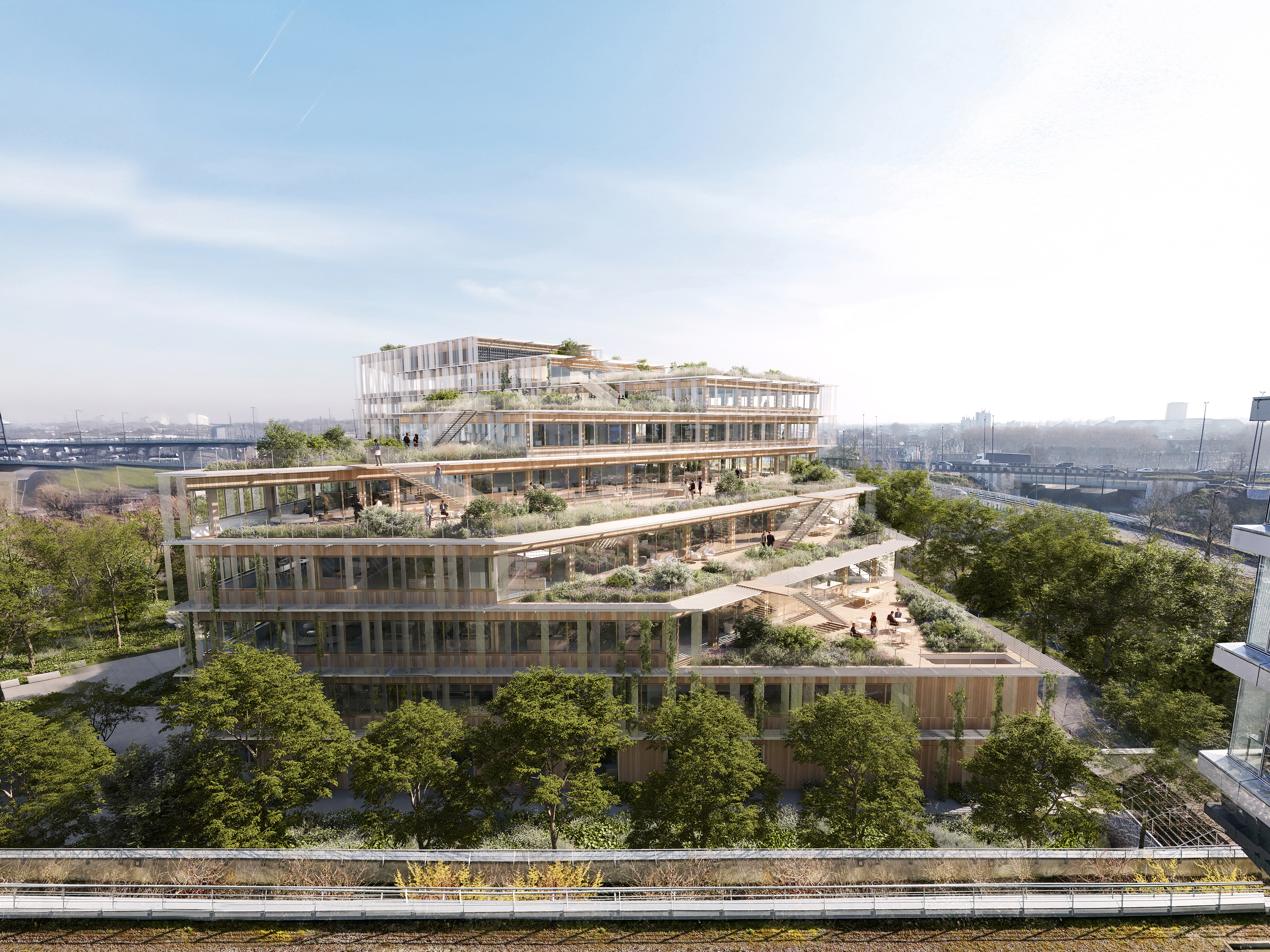 Projection MEL2, Copyright Kengo Kuma & Associates - L'autre image