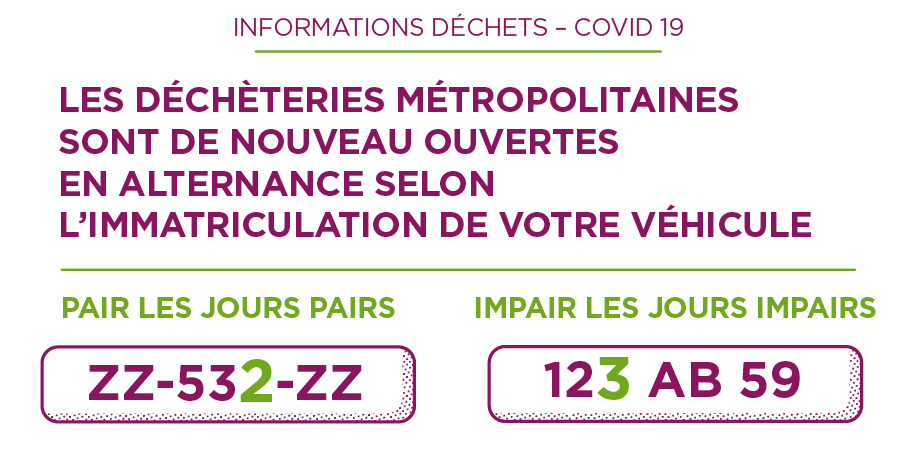 alternance d'accès aux déchèteries alternance d'accès aux déchèteries