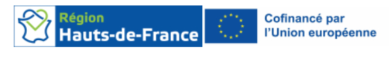 Logos Région Haust-de-France et UE