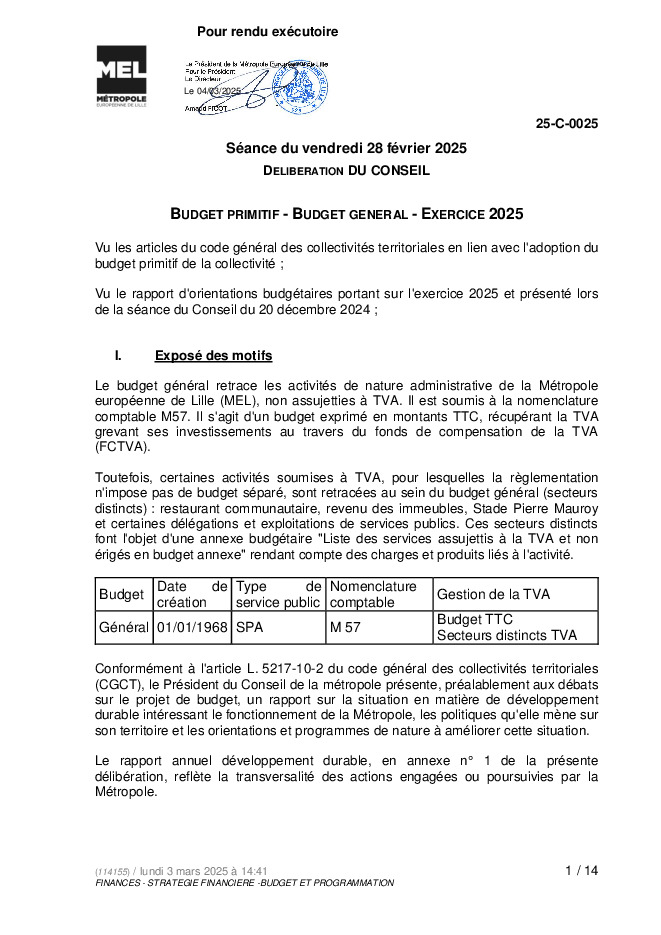 Budget général 2025 (.pdf)