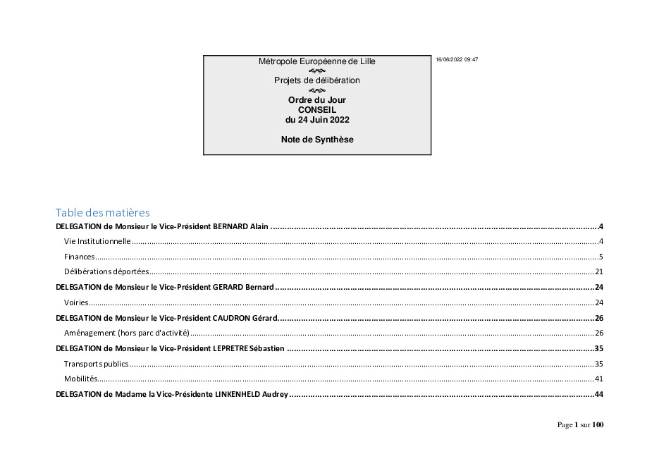 Note de synthèse du Conseil Métropolitain du 24 06 2022 (.pdf)