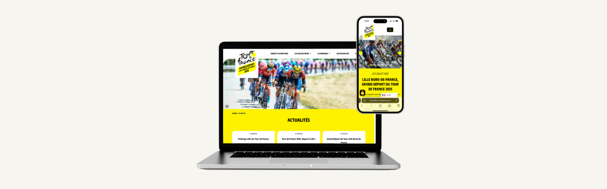 Site tripartite Tour de France