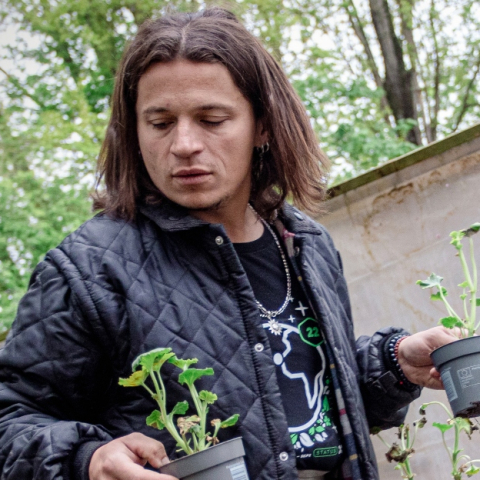 Découverte des jardins solidaires des Oliveaux à Loos