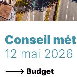 Conseil métropolitain du 12 mai 2026
