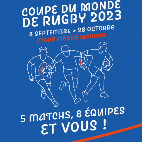 Coupe du Monde de Rugby 2023 : 5 matchs, 8 équipes, et vous !