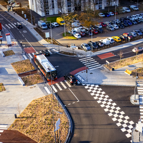 Un pôle d’échange multimodal renforcé en faveur d’une mobilité plus durable 