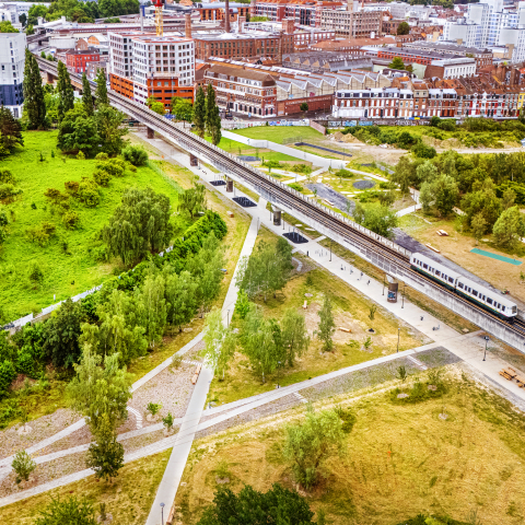 Le parc Saint-Sauveur ouvre bientôt ses portes au cœur de Lille