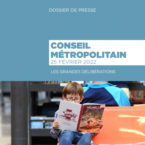 Dossier de presse du Conseil métropolitain du 25 février 2022