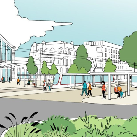 Tramway : travaux préparatoires en vue des chantiers estivaux