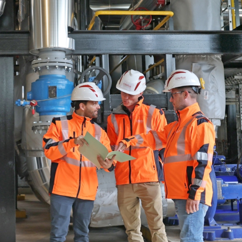 Réseau de chaleur ilénergie sous-station Pasteur