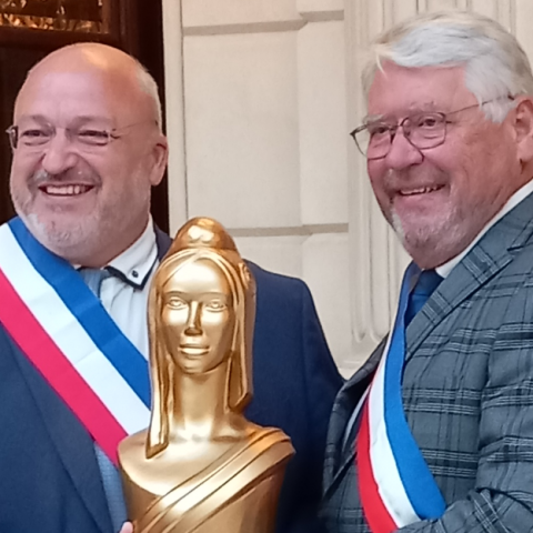 La MEL reçoit une Marianne d’or pour son engagement dans la préservation de la ressource en eau et la mise en place de capteurs de fuite