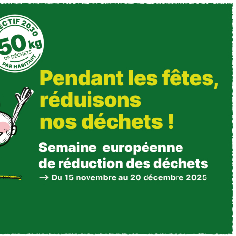 Semaine européenne de réduction des déchets 2025 : la MEL et 45 communes se mobilisent