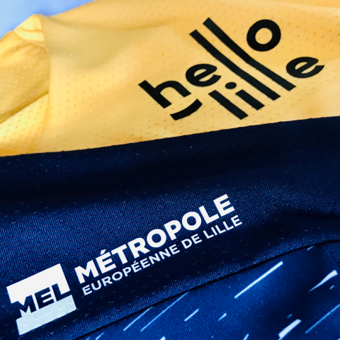 La MEL Hello Lille s’affichent sur les nouveaux maillots du LOSC