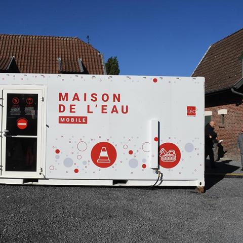 Maison de l’eau mobile : accueil de proximité et lieu pédagogique au service des habitants