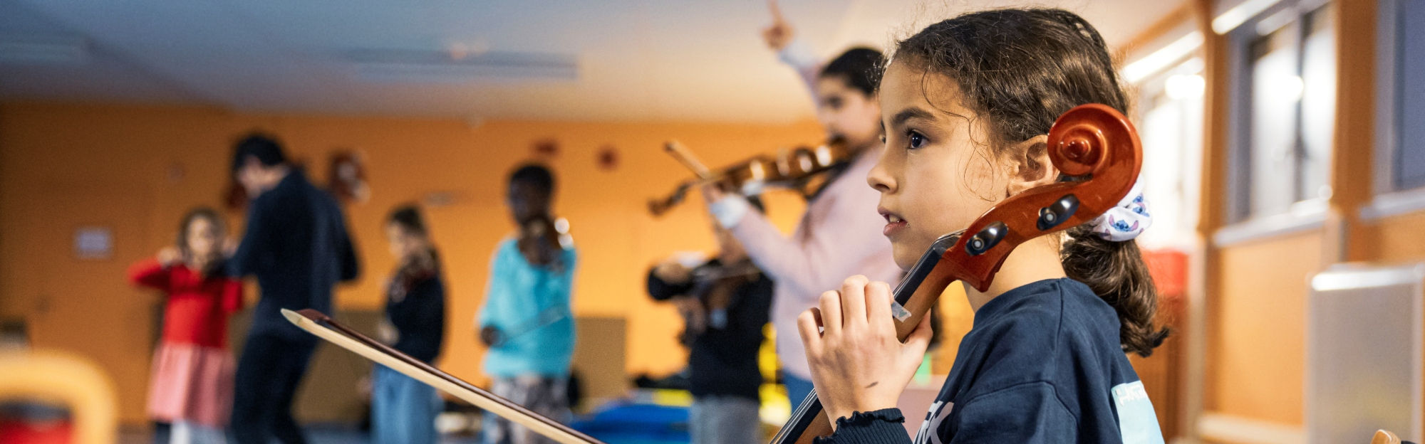 Nos écoliers ont du talent : les enfants du programme OPUS apprennent la musique !
