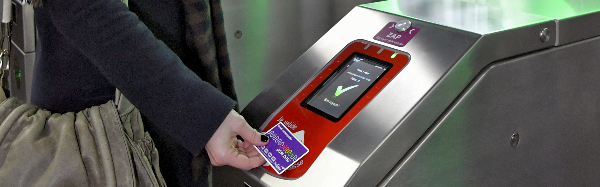 Métro : ce 13 décembre, la Métropole Européenne de Lille équipe la station Porte des Postes de portillons d'accès