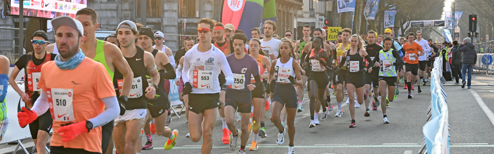 La MEL au départ du marathon de Lille 2026