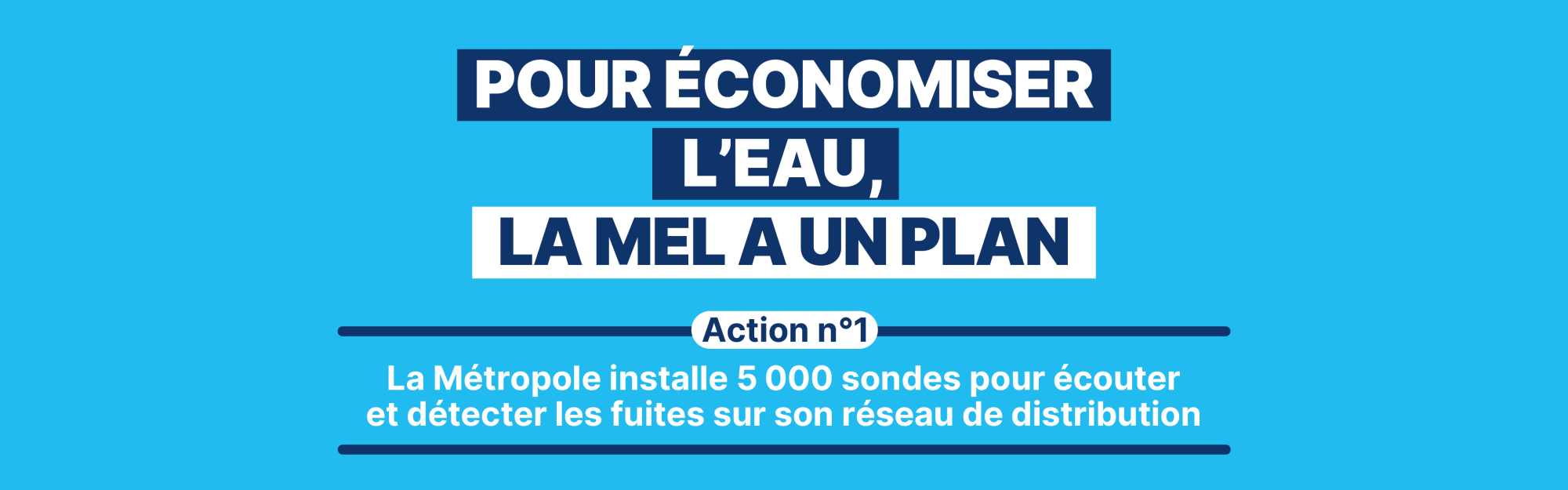 5 000 sondes déployées pour écouter, détecter, réparer les fuites et générer une économie de 20 millions de m3