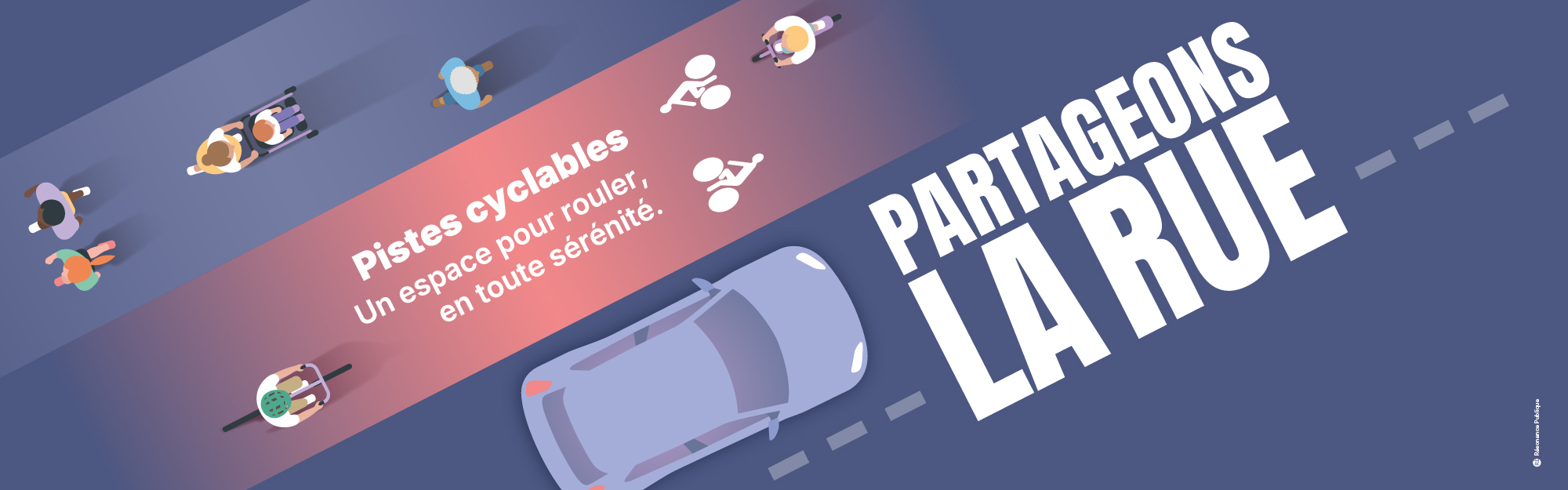 Partageons la rue : à chacun son espace