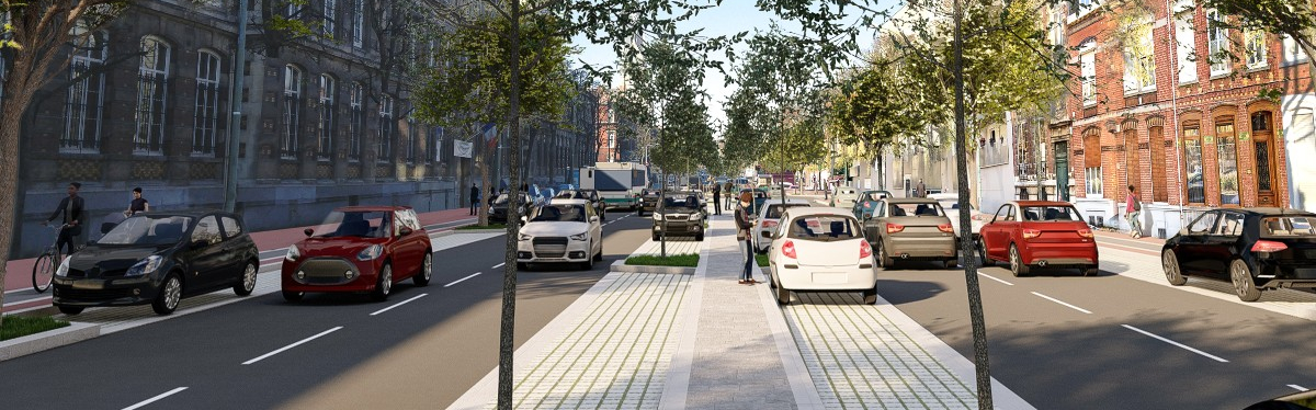 Tourcoing : la MEL lance les travaux de requalification du boulevard Gambetta