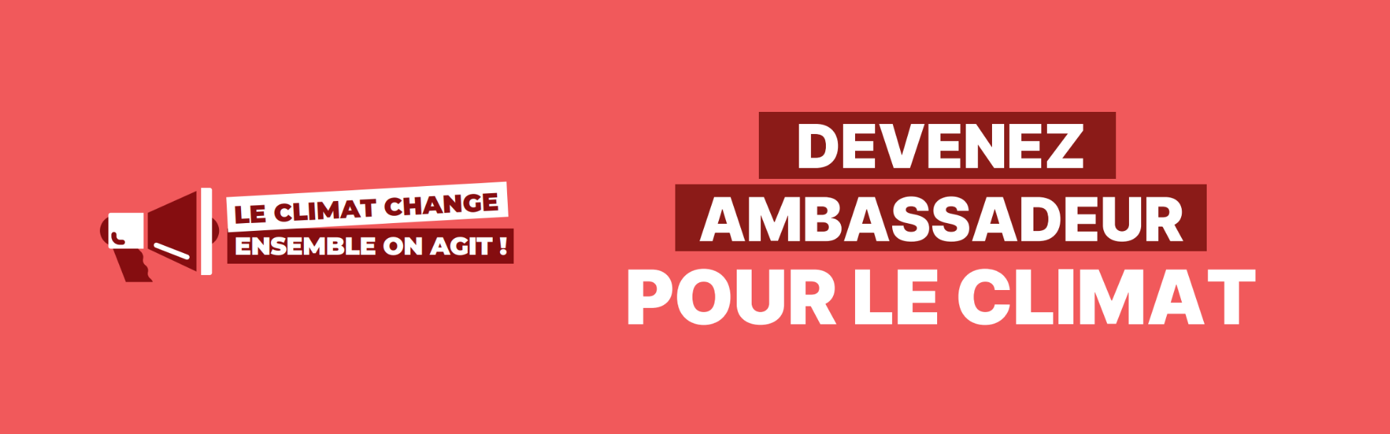 Et si vous deveniez Ambassadeur pour le climat ? Candidatez avant le 15 octobre !