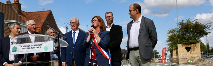 Tourcoing et la MEL réinventent le boulevard industriel en Ceinture verte au service des mobilités douces, de la nature et du cadre de vie