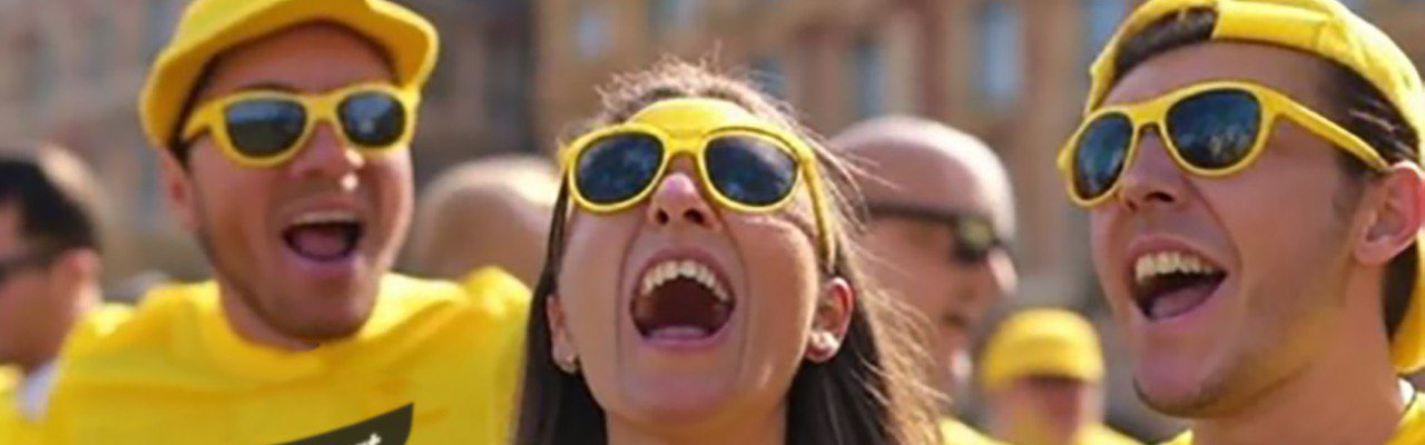 Grand Départ du Tour de France : TOUS EN JAUNE !