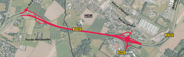 Réaménagement de la M700 entre la M6d et la M952 : les élus de la MEL décident la poursuite du projet en dédiant une voie aux transports en commun et au covoiturage