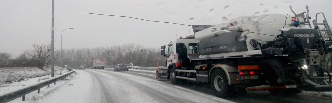 Pour une viabilité hivernale optimale, la MEL s'engage à garantir de bonnes conditions de circulation aux usagers de la route
