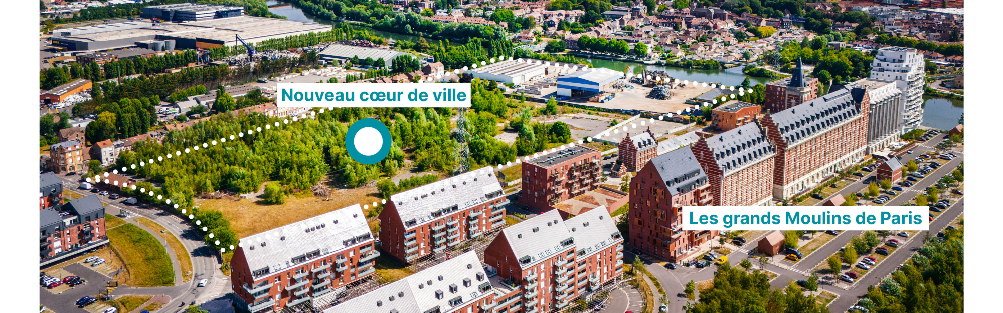 Nouveau cœur de ville à Marquette-Lez-Lille : un projet métropolitain de 450 logements au service des habitants et du territoire