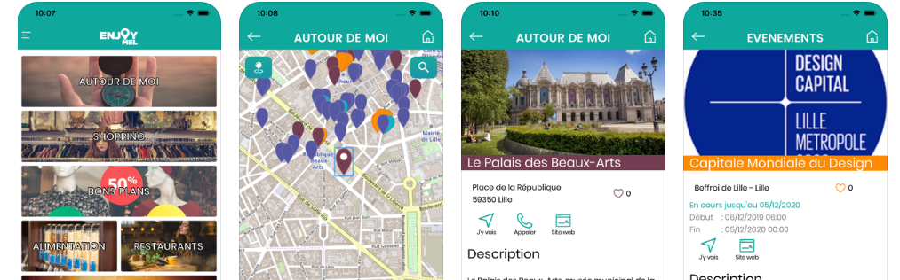 L’application des commerces de proximité Enjoy MEL s’adapte à  la crise du COVID-19 et propose de nouvelles fonctionnalités