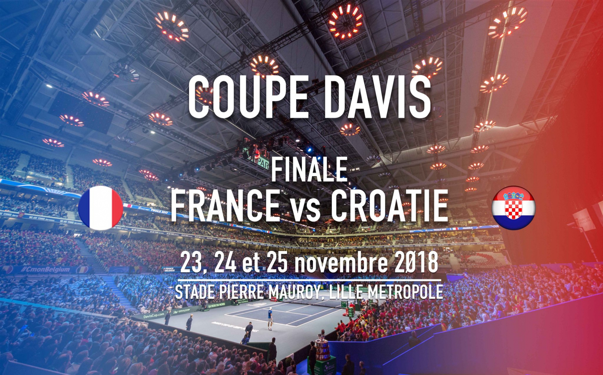 Coupe Davis : la MEL accueillera la finale