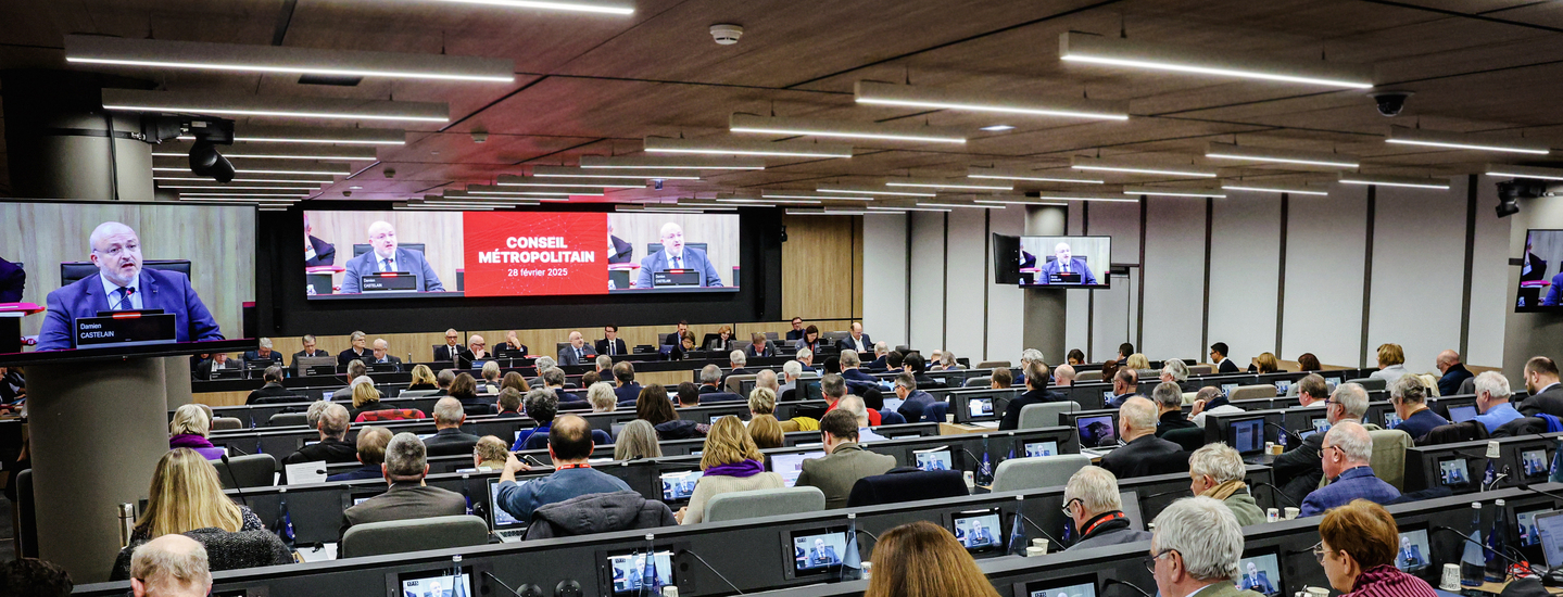 Suivez le conseil métropolitain du 24 avril 2025