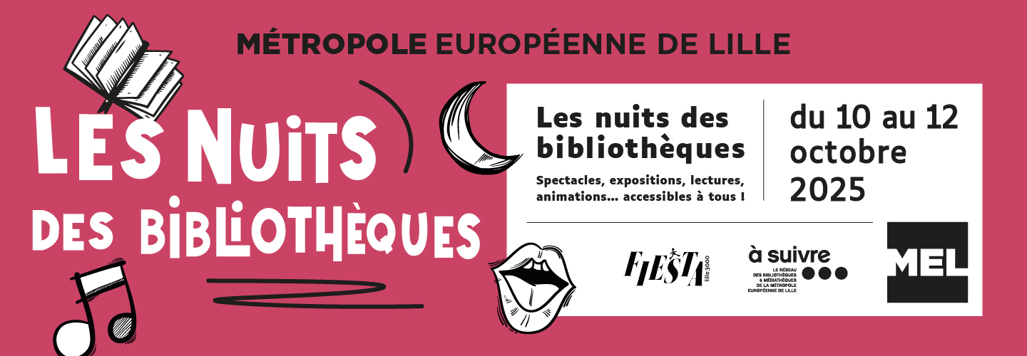 Les Nuits des Bibliothèques reviennent dans la métropole !
