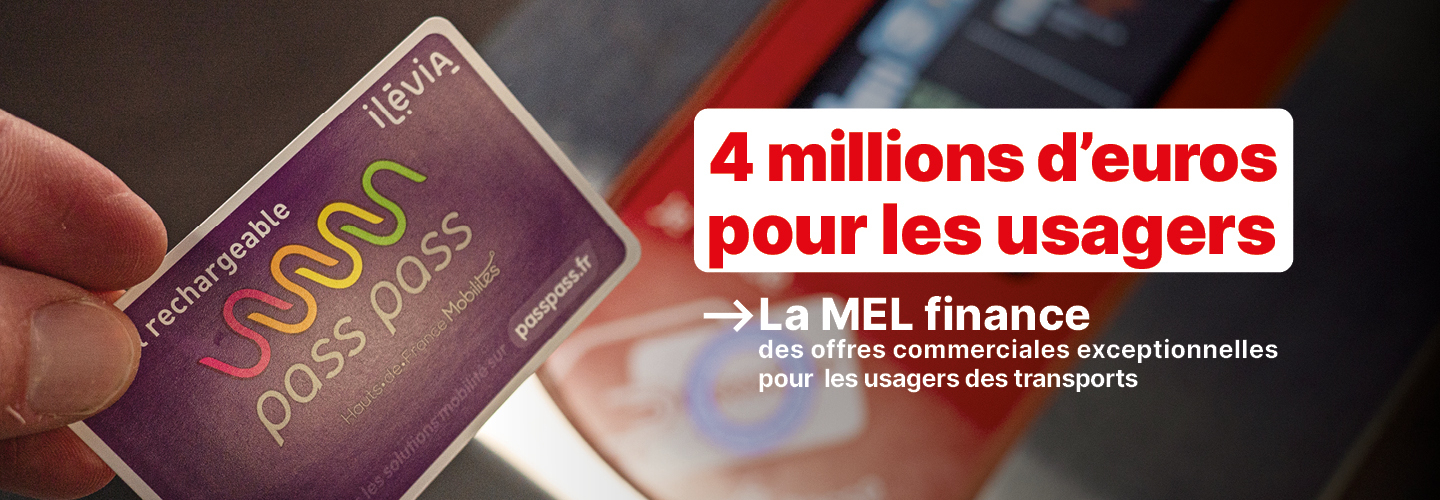 Réseau ilévia : la MEL accompagne les usagers