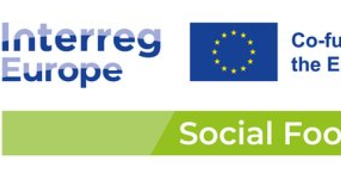 logo projet SocialFoodWebs - Interreg Europe - Co-funded by the European Union