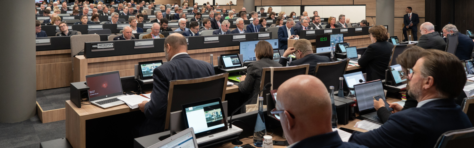 Vue du Conseil métropolitain