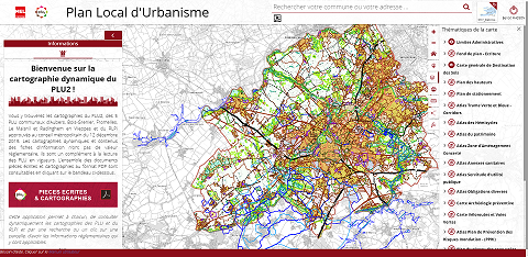 Carte PLU2