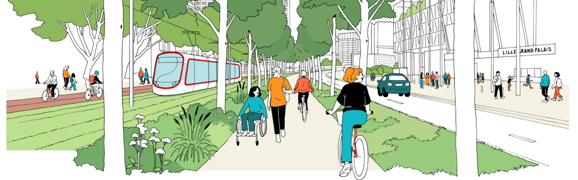 Le tramway Lille et sa couronne