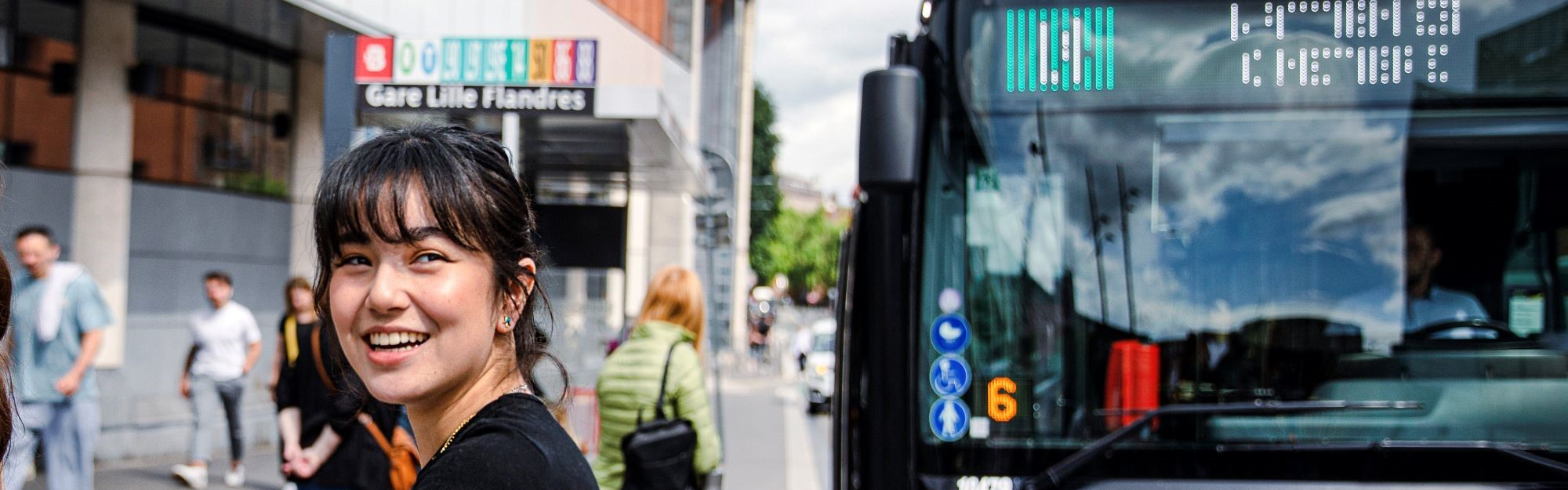 personnes dans le métro