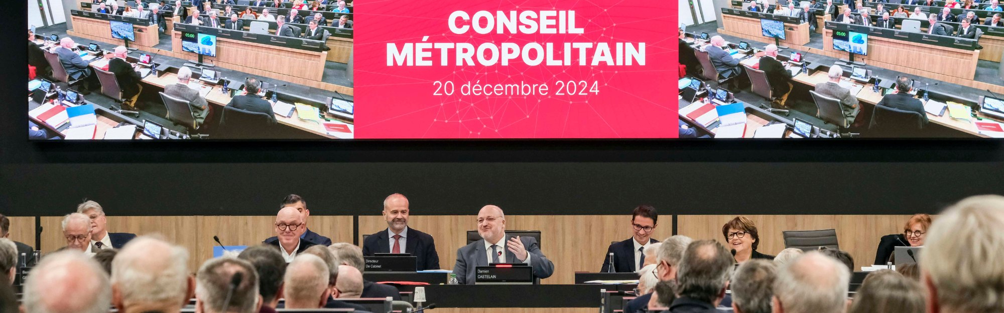 Séance du Conseil Métropolitain