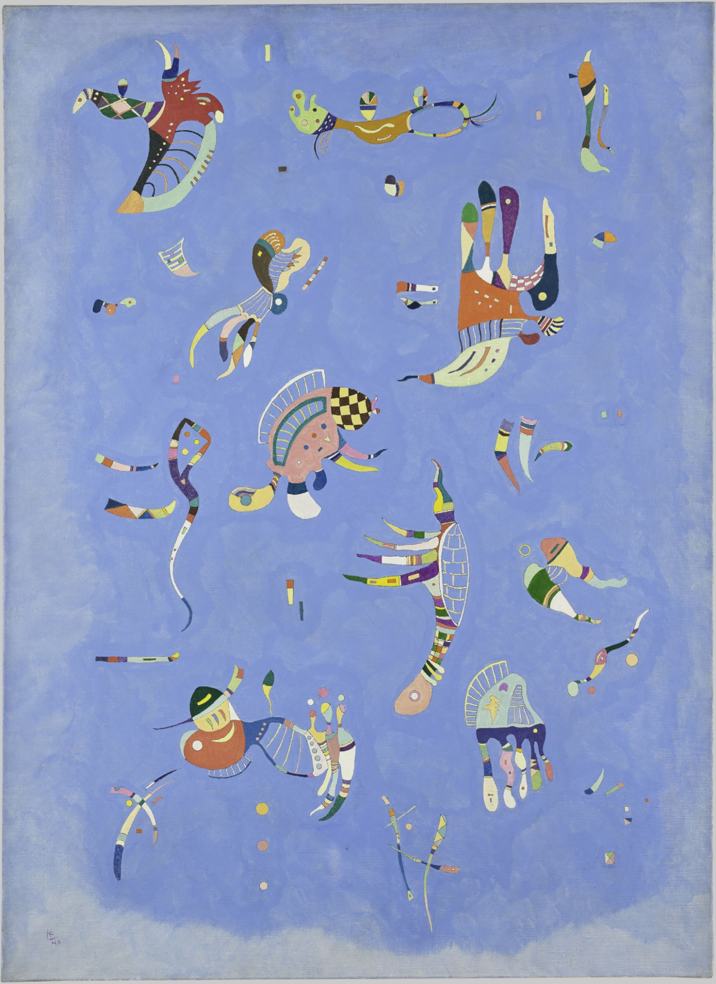 Kandinsky - Bleu de Ciel.