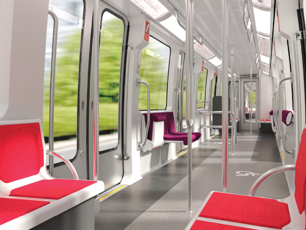 Première proposition de design - Rouge