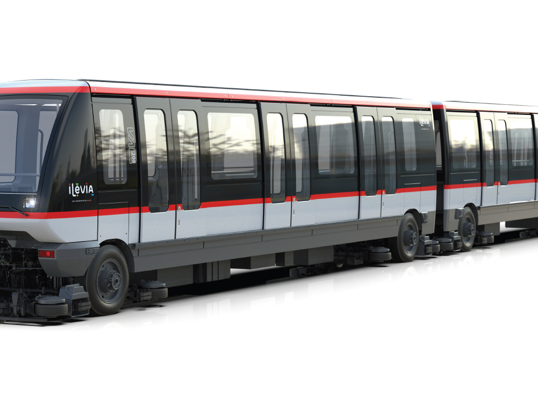 Première proposition de design - Rouge